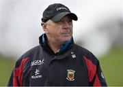 6 April 2014; Mayo manager Peter Clarke. TESCO Ladies National Football League, Round 7, Mayo v Monaghan, James Stephen's Park, Ballina, Co. Mayo. Picture credit: David Maher / SPORTSFILE