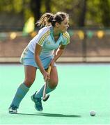 6 April 2014; Gillian Pinder, UCD. Irish Senior Women's Hockey League Final, UCD v Railway Union, Banbridge Hockey Club, Banbridge, Co. Antrim.  Picture credit: Ramsey Cardy / SPORTSFILE