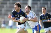 6 April 2014; Barry Grogan, Tipperary, in action against Anthony McLoughlin, Wicklow. Allianz Football League, Division 4, Round 7, Tipperary v Wicklow, Semple Stadium, Thurles, Co. Tipperary. Picture credit: Matt Browne / SPORTSFILE
