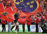 5 April 2014; Louis Picamoles, Toulouse, makes his way out for the start of the game. Heineken Cup Quarter-Final, Munster v Toulouse. Thomond Park, Limerick. Picture credit: Diarmuid Greene / SPORTSFILE