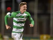 7 April 2014; Ronan Finn, Shamrock Rovers, celebrates after scoring his side's first goal. Airtricity League Premier Division, Shamrock Rovers v UCD, Tallaght Stadium, Tallaght, Co. Dublin. Picture credit: David Maher / SPORTSFILE