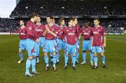 4 December 2005; The Drogheda United team before the match. Carlsberg FAI Cup Final, Drogheda United v Cork City, Lansdowne Road, Dublin. Picture credit: Brian Lawless / SPORTSFILE