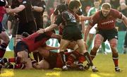 10 December 2005; Marcus Horan, Munster, goes over for his sides second try. Heineken Cup 2005-2006, Pool 1, Munster v Newport Gwent Dragons, Rodney Parade, Newport, Wales. Picture credit: Matt Browne / SPORTSFILE