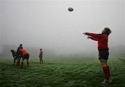13 December 2005; Jerry Flannery, Munster, in action during squad training. Munster Rugby Squad Training, Thomond Park, Limerick. Picture credit: Kieran Clancy / SPORTSFILE