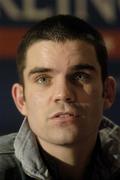 15 December 2005; Bernard Dunne at a press conference to announce details of upcoming fights. Burlington Hotel, Dublin. Picture credit: Damien Eagers / SPORTSFILE