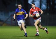 9 April 2014; Mark Sugrue, Cork, in action against John McGrath, Tipperary. Cadbury Munster GAA Football U21 Championship Final, Cork v Tipperary, Páirc Uí Rinn, Cork. Picture credit: Matt Browne / SPORTSFILE