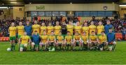 9 April 2014; The Donegal squad. Cadbury Ulster GAA Football U21 Championship Final, Cavan v Donegal, Athletic Grounds, Armagh. Picture credit: Oliver McVeigh / SPORTSFILE