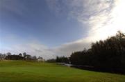 16 December 2005; A general view of 17th green. K Club, Straffan, Co. Kildare. Picture credit: Matt Browne / SPORTSFILE