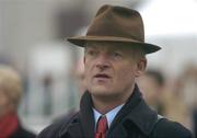 26 December 2005; Trainer Willie Mullins who sent out  'Missed That' to win the Durkan New Homes Novice Steeplechase. Leopardstown Racecourse, Co. Dublin. Picture credit: Pat Murphy / SPORTSFILE