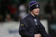 26 December 2005; Leinster's Brian O'Driscoll warmes up before the start of the game. Celtic League 2005-2006, Group A, Ulster v Leinster, Ravenhill, Belfast. Picture credit: Oliver McVeigh / SPORTSFILE