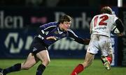 26 December 2005; Brian O'Driscoll, Leinster, who came on as a second half substitude, reaches out to tackle Ulster's Andrew Trimble. Celtic League 2005-2006, Group A, Ulster v Leinster, Ravenhill, Belfast. Picture credit: Oliver McVeigh / SPORTSFILE