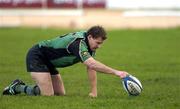 31 December 2005; Matt Mostyn, Connacht. Celtic League 2005-2006, Group A, Connacht v Ulster, Sportsground, Galway. Picture credit: Ray McManus / SPORTSFILE