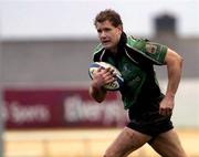 31 December 2005; Matt Mostryn, Connacht. Celtic League 2005-2006, Group A, Connacht v Ulster, Sportsground, Galway. Picture credit: Ray McManus / SPORTSFILE