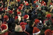 17 December 2005; Munster supporters watch the match. Heineken Cup 2005-2006, Pool 1, Round 4, Munster v Newport Gwent Dragons, Thomond Park, Limerick. Picture credit: Damien Eagers / SPORTSFILE