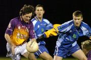 5 January 2006; Ciaran Deely, Wexford, in action against Thomas Burke, Wicklow. O'Byrne Cup, First Round, Wexford v Wicklow, Craanford GAA Ground, Craanford, Co. Wexford. Picture credit: Matt Browne / SPORTSFILE