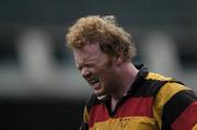 7 January 2006; Ron Boucher, Lansdowne, reacts to Clontarf's third try. AIB All-Ireland League 2005-2006, Division 1, Lansdowne v Clontarf, Lansdowne Road, Dublin. Picture credit: Brian Lawless / SPORTSFILE