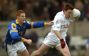 8 January 2006; Derek McCormack, Kildare, in action against Donnacha Corcoran, Longford. O'Byrne Cup, First Round, Kildare v Longford, St. Conleth's Park, Newbridge, Co. Kidare. Picture credit: Damien Eagers / SPORTSFILE