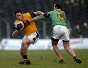 8 January 2006; Declan Lally, DCU, in action against Peter Curran, Meath. O'Byrne Cup, First Round, Meath v DCU, Pairc Tailteann, Navan, Co. Meath. Picture credit: Ray McManus / SPORTSFILE