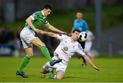 11 April 2014; Aaron Greene, Sligo Rovers, in action against John Dunleavy, Cork City. Airtricity League Premier Division, Cork City v Sligo Rovers, Turner's Cross, Cork. Picture credit: Diarmuid Greene / SPORTSFILE