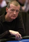 7 January 2006; Snooker player Steve Davis in action during the Boylepoker.com Irish Poker Championship. Citywest Hotel, Dublin. Picture credit: Brendan Moran / SPORTSFILE