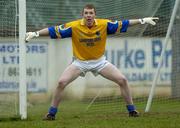 8 January 2006; Longford goalkeeper Damien Sheridan. O'Byrne Cup, First Round, Kildare v Longford, St. Conleth's Park, Newbridge, Co. Kidare. Picture credit: Damien Eagers / SPORTSFILE