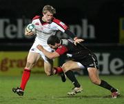 13 January 2006; Andrew Trimble, Ulster, is tackled by Federico Martin, Biarritz Olympique. Heineken Cup 2005-2006, Pool 4, Round 5, Ulster v Biarritz Olympique, Ravenhill, Belfast. Picture credit: Oliver McVeigh / SPORTSFILE