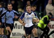 14 January 2006; Brian O'Driscoll, Leinster, goes past the Glasgow Warriors defence to score his second try. Heineken Cup 2005-2006, Pool 5, Round 5, Leinster v Glasgow Warriors, RDS, Dublin. Picture credit: Matt Browne / SPORTSFILE