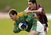 15 January 2006; Mairtin Doran, Meath, in action against Gary Glennon, Westmeath. O'Byrne Cup, Second Round, Meath v Westmeath, Pairc Tailteann, Navan, Co. Meath. Picture credit: Damien Eagers / SPORTSFILE