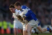 15 January 2006; Gary Kavanagh, Laois, in action against Anthony Rainbow, Kildare. O'Byrne Cup, Second Round, Kildare v Laois, St. Conleth's Park, Newbridge, Co. Kildare. Picture credit: Ciara Lyster / SPORTSFILE