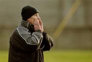 15 January 2006; Eamonn McEneaney, Louth manager. O'Byrne Cup, Second Round, Louth v Offaly, Clanna Gael Park, Dundalk, Co. Louth. Picture credit: Ray McManus / SPORTSFILE