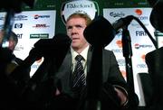 16 January 2006; Steve Staunton, at an FAI press conference to confirm his appointment as the new Manager of the Republic of Ireland Senior International Soccer Team. Mansion House, Dublin. Picture credit: David Maher / SPORTSFILE