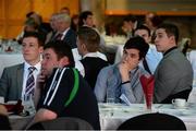 14 April 2014; Guests during the Irish Daily Mail Future Champions Awards 2014. Devere Hall, UCC Student Centre, UCC, Cork. Picture credit: Diarmuid Greene / SPORTSFILE