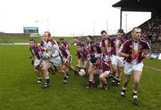 15 January 2006; The Westmeath team break after the team photograph. O'Byrne Cup, Second Round, Meath v Westmeath, Pairc Tailteann, Navan, Co. Meath. Picture credit: Damien Eagers / SPORTSFILE