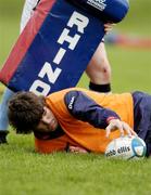 17 January 2006; Donnacha O'Callaghan in action during squad training. Munster Rugby Squad Training, Thomond Park, Limerick. Picture credit: Damien Eagers / SPORTSFILE