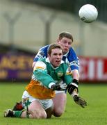 22 January 2006; Brian McDonald, Laois, in action against lan McNamee, Offaly. O'Byrne Cup, Semi-Final, Laois v Offaly, O'Moore Park, Portlaoise, Co. Laois. Picture credit: David Maher / SPORTSFILE