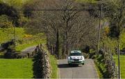 18 April 2014; Sepp Wiegand and Frank Christian, Skoda Fabia S2000, in action on SS3 Hamiltons Folly during the Circuit of Ireland Rally. ERC FIA European Rally Championship 2014. Ballynahinch, Co.Down. Picture credit: Barry Cregg / SPORTSFILE