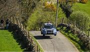 18 April 2014; Declan Boyle and Brian Boyle, Subaru Impreza WRC, in action on SS3 Hamiltons Folly during the Circuit of Ireland Rally. ERC FIA European Rally Championship 2014. Ballynahinch, Co.Down. Picture credit: Barry Cregg / SPORTSFILE