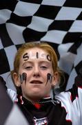 2 October 2005; A Sligo fan shows her support before the game before the game. TG4 Ladies All-Ireland Senior Football Championship Final, Galway v Cork, Croke Park, Dublin. Picture credit: Pat Murphy / SPORTSFILE