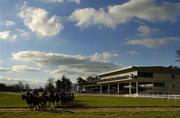 26 January 2006; The runners and riders make their way past the main stand during the P.J. Foley Memorial Maiden Hurdle. Gowran Park Racecourse, Gowran, Co. Kilkenny. Picture credit: Matt Browne / SPORTSFILE