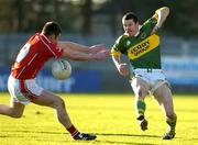 29 January 2006; Brendan Guiney, Kerry, in action against Noel O'Leary, Cork. McGrath Cup Final, Cork v Kerry, Pairc Ui Rinn, Cork. Picture credit: Matt Browne / SPORTSFILE