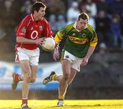 29 January 2006; Graham Canty, Cork, in action against Adrian O'Connor, Kerry. McGrath Cup Final, Cork v Kerry, Pairc Ui Rinn, Cork. Picture credit: Matt Browne / SPORTSFILE