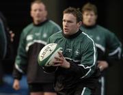 30 January 2006; John Kelly in action during Ireland rugby squad training. Lansdowne Road, Dublin. Picture credit: Pat Murphy / SPORTSFILE