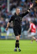 19 April 2014; Referee Anthony Nolan. Cadbury GAA Football U21 Championship Semi-Final, Cork v Roscommon, O'Moore Park, Portlaoise, Co. Laois.  Picture credit: Brendan Moran / SPORTSFILE