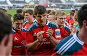 19 April 2014; Donncha O'Callaghan, Munster, after victory over Connacht. Celtic League 2013/14 Round 20, Connacht v Munster. The Sportsground, Galway. Picture credit: Diarmuid Greene / SPORTSFILE