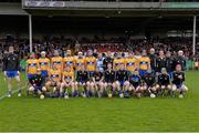 20 April 2014; the Clare squad. Allianz Hurling League Division 1 semi-final, Clare v Tipperary, Gaelic Grounds, Limerick. Picture credit: Ray McManus / SPORTSFILE