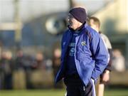 29 January 2006; Dinny Cahill, Laois manager. Walsh Cup, Laois v Kilkenny, Kelly Daly Park, Rathdowney, Co. Laois. Picture credit; Damien Eagers / SPORTSFILE