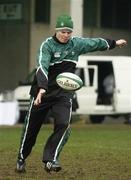 31 January 2006; Brian O'Driscoll in action during Ireland rugby squad training. Lansdowne Road, Dublin. Picture credit; Pat Murphy / SPORTSFILE