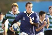 31 January 2006; Ray Crotty, St Mary's, in action against St Gerard's Bray. Leinster Schools Senior Cup, First Round, St Gerard's Bray v St Mary's College, Donnybrook, Dublin. Picture credit; Damien Eagers / SPORTSFILE