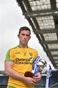 22 April 2014; In attendance at a photocall ahead of the Allianz Football League Divison 2 Final in Croke Park next weekend is Patrick McBrearty, Donegal, with the Division 2 trophy. Croke Park, Dublin. Picture credit: Brendan Moran / SPORTSFILE