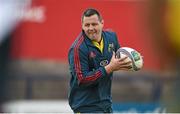 22 April 2014; Munster's James Coughlan in action during squad training ahead of their Heineken Cup semi-final against Toulon on Sunday. Munster Rugby Squad Training, Musgrave Park, Cork. Picture credit: Diarmuid Greene / SPORTSFILE